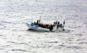 Flüchtlingsboot
