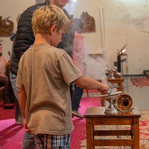 Dankefest Pfarre Kirchdorf an der Krems, Bild: Weihrauch beim Gottesdienst Samstag abends