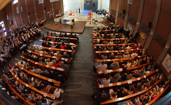 Gottesdienst in der Pfarre St. Konrad. © Roland Lengauer