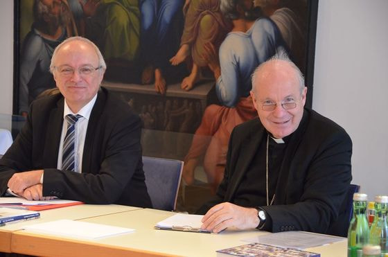 Bischof Michael Bünker und Kardinal Christoph Schönborn
