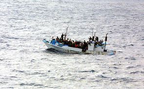 Flüchtlingsboot