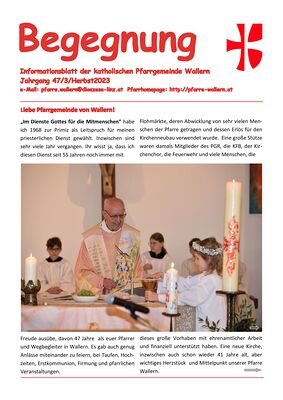 Begegnung Herbst 2023