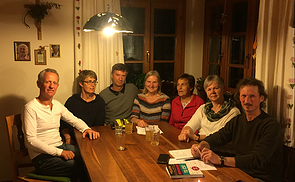 (vlnr:) Johannes Plank, Claudia Plank, Gerhard Angleitner, Aloisia Altmanninger, Anna Schausberger, Sissy Hager, Markus J. Hager und Helga Danner (nicht am Foto)