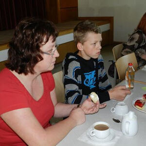 Vorstellung der Firmlinge und Pfarrcafé