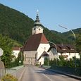 Westansicht der Pfarrkirche Ternberg       