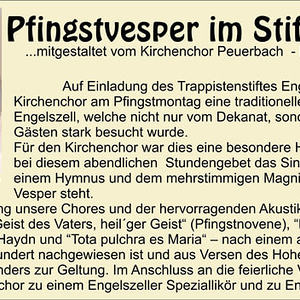 Pfingstvesper 